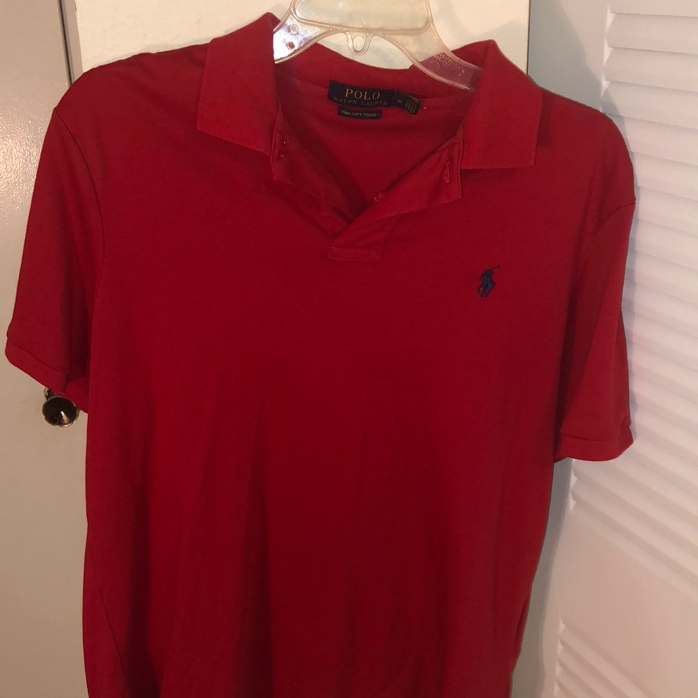 Red polo great condition